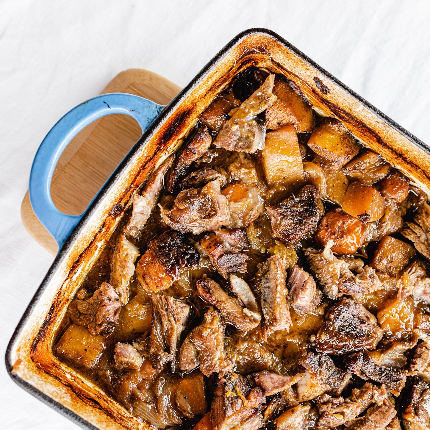 Slow-Cooked Lamb and Chunky Vegetable Stew