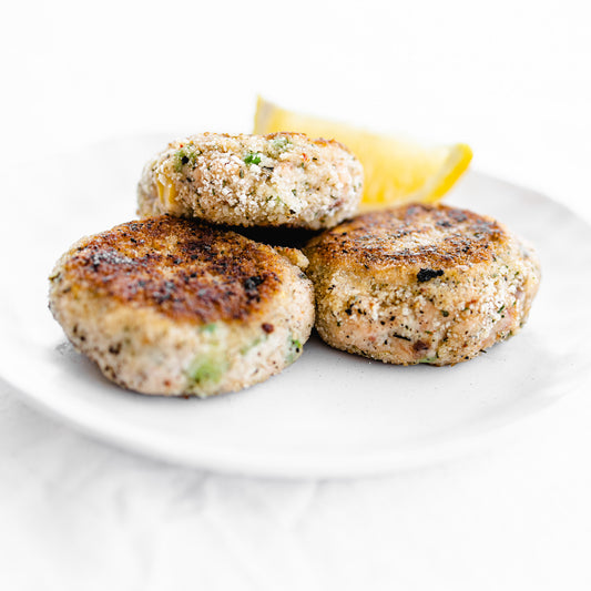 House Smoked Salmon Cakes