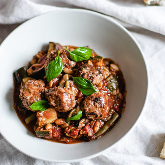 Italian Meatball Pasta Bake